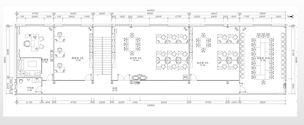 安徽皖新機(jī)電有限公司-廠房辦公樓改造(圖13)